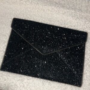 Rebecca Minkoff Glitter Leo Clutch